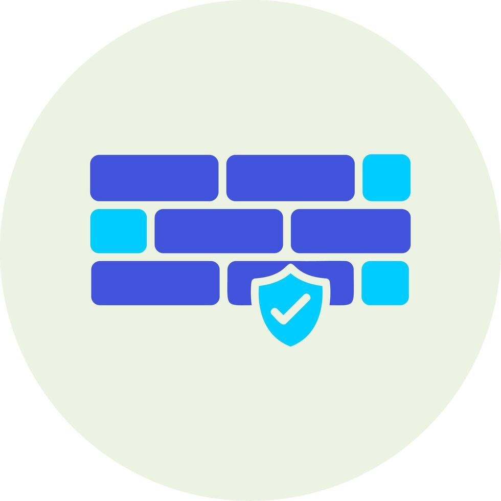 Firewall Vecto Icon vector