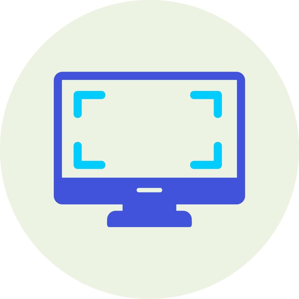 Monitor Vecto Icon vector
