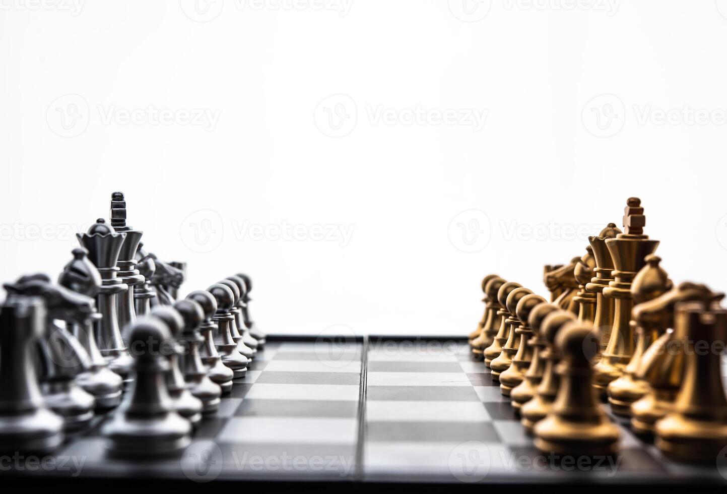 chess board game concept of business ideas and competition and stratagy plan success meaning photo