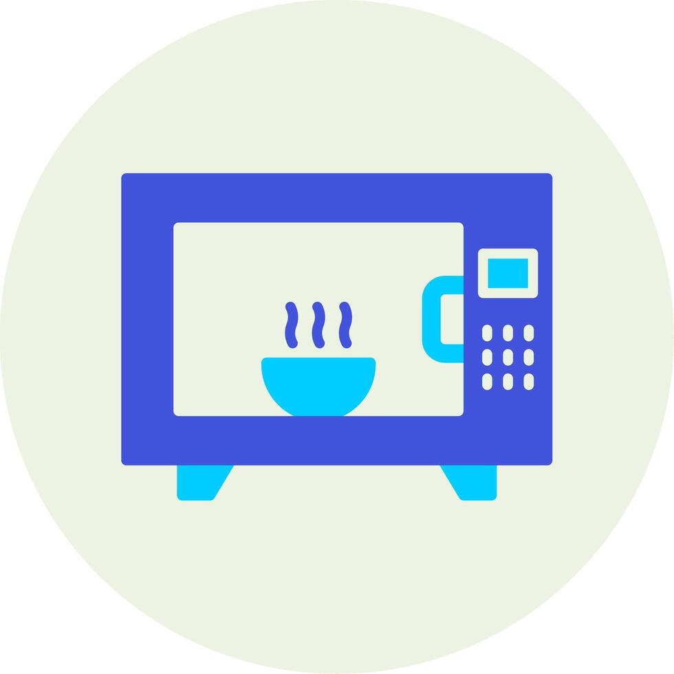 Microwave Oven Vecto Icon vector