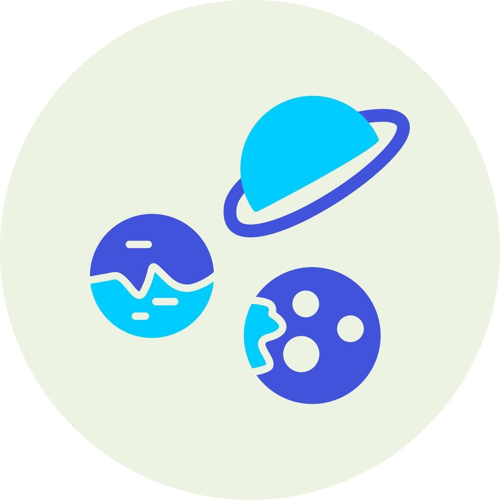 Planets Vecto Icon vector