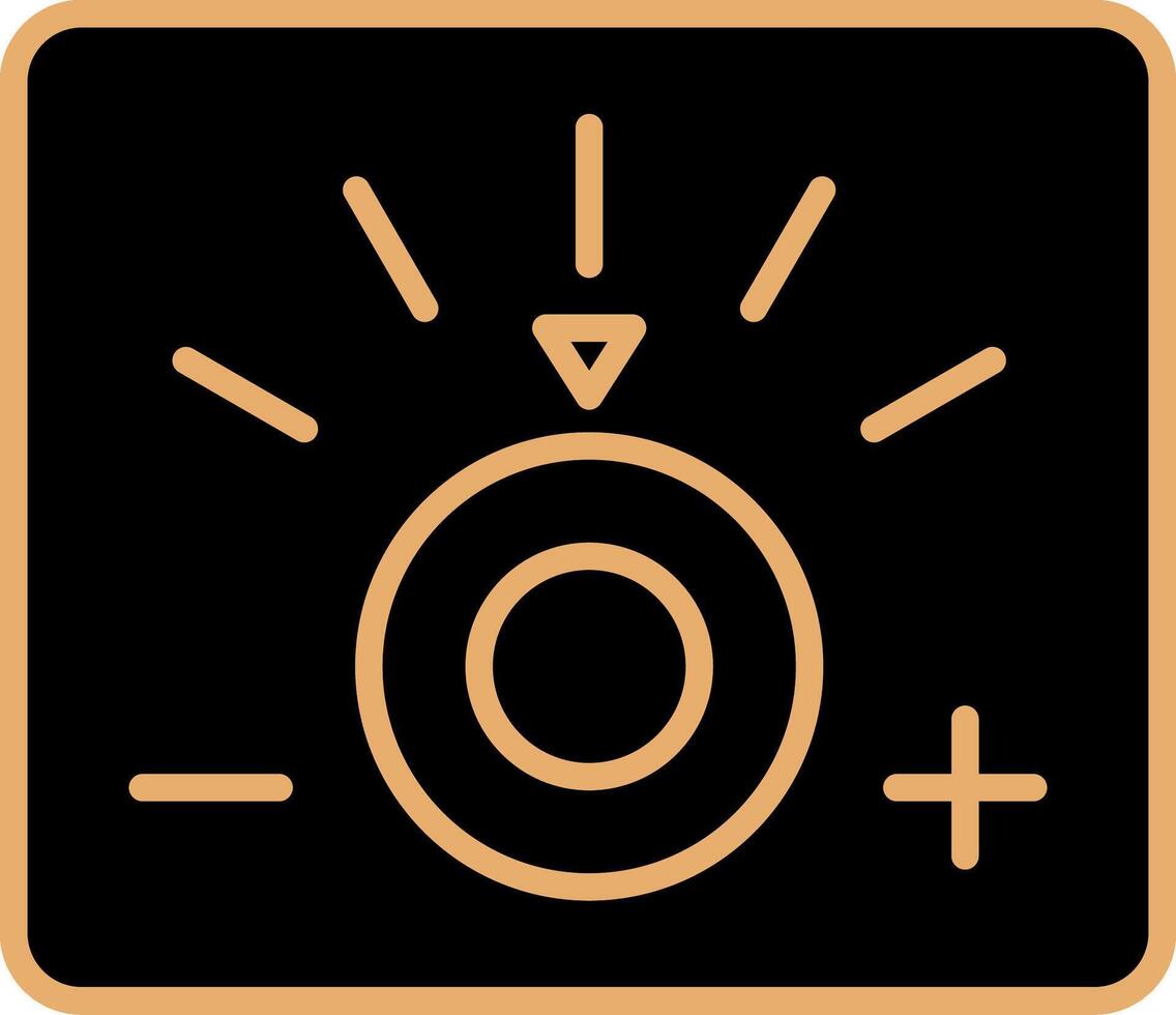 Dimmer Vecto Icon vector