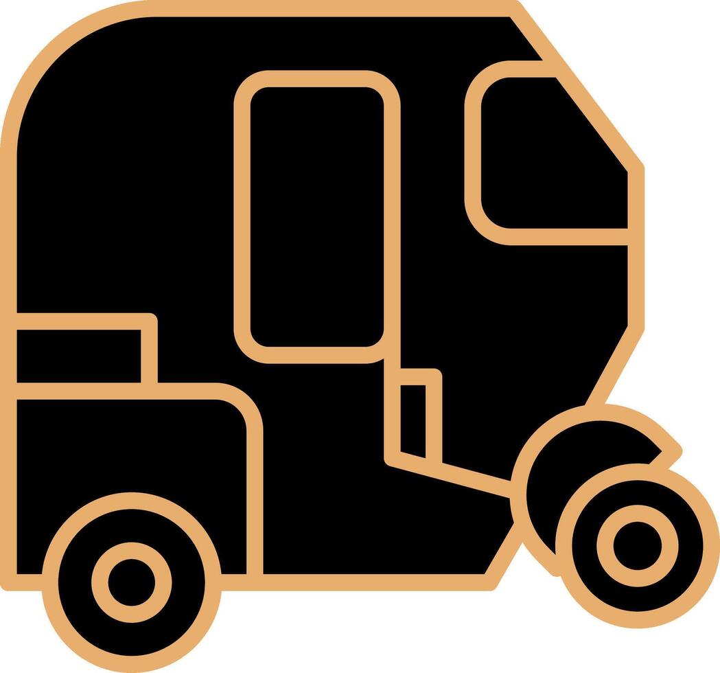 Tuk Tuk Vecto Icon vector