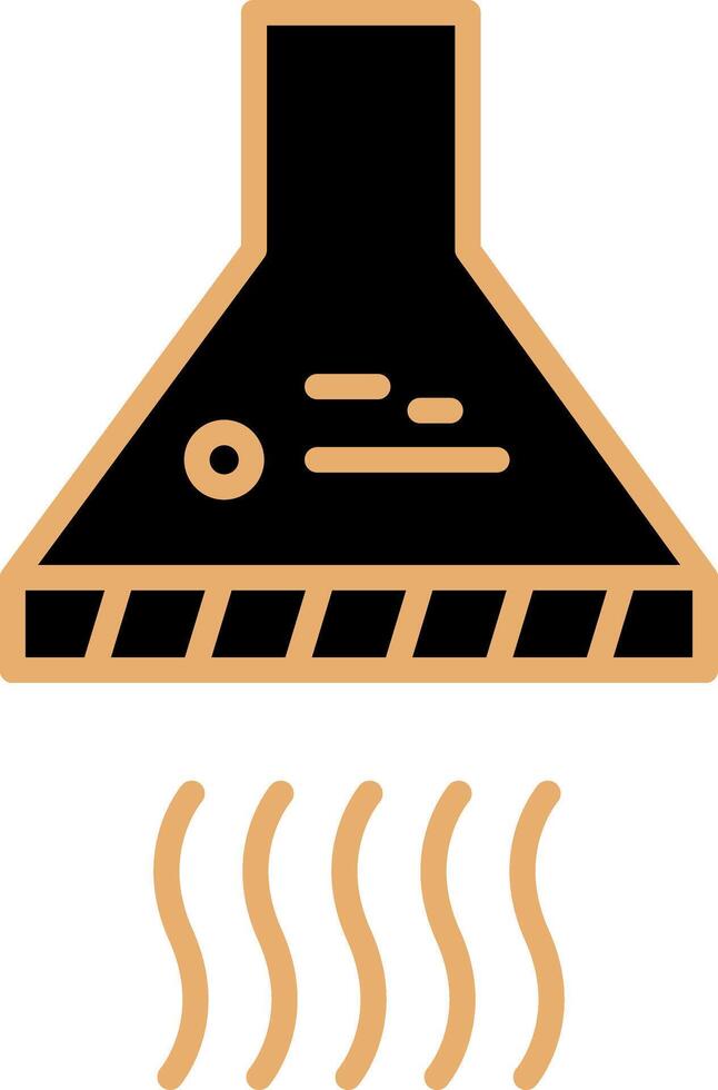 Extractor Hood Vecto Icon vector