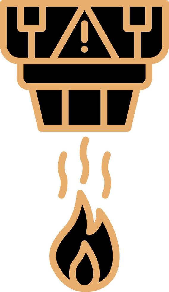 Smoke Detector Vecto Icon vector