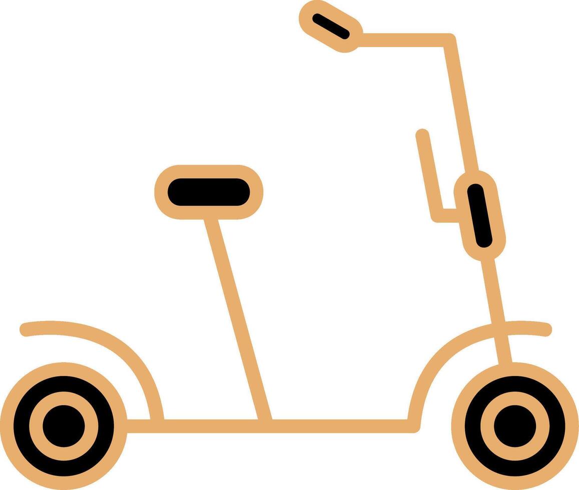 Kick Scooter Vecto Icon vector