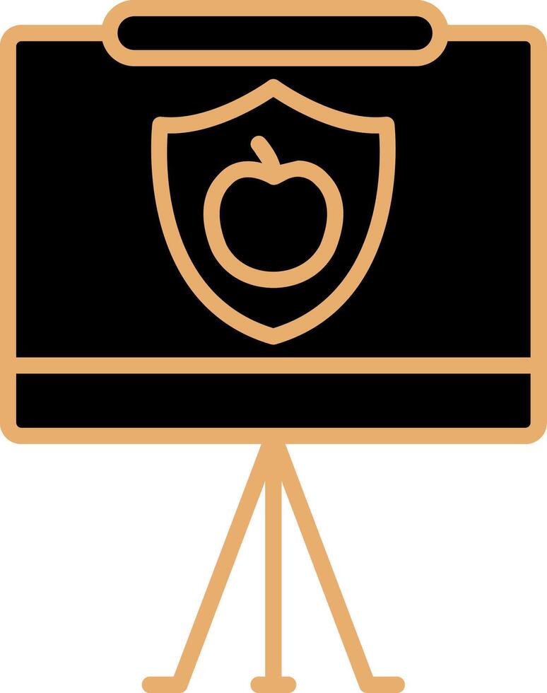 Food Presentation Vecto Icon vector