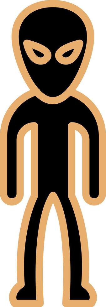 Alien Vecto Icon vector