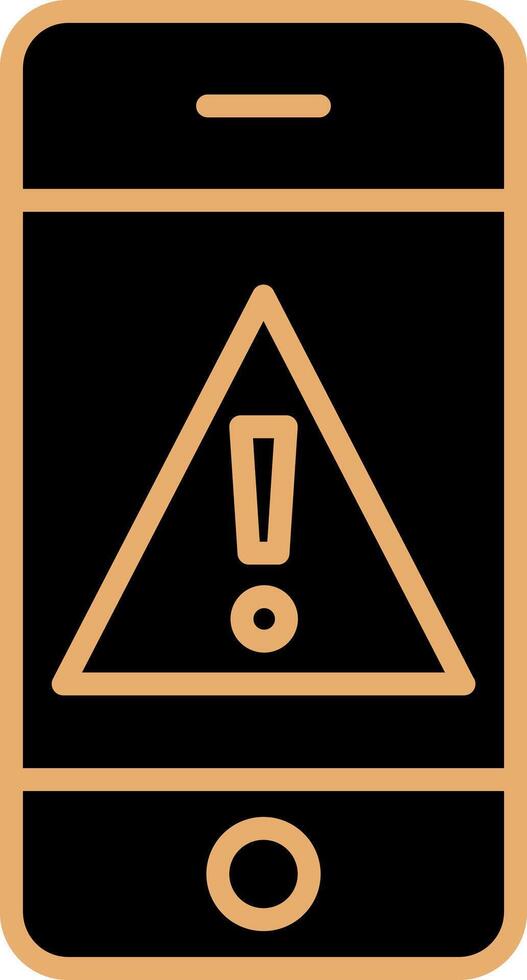 Mobile Alert Vecto Icon vector