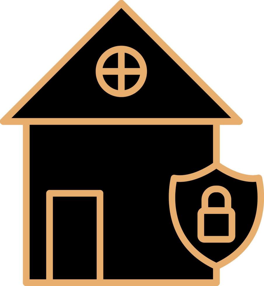 Home Security Vecto Icon vector