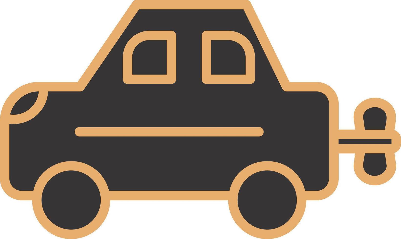 Car Toy Vecto Icon vector