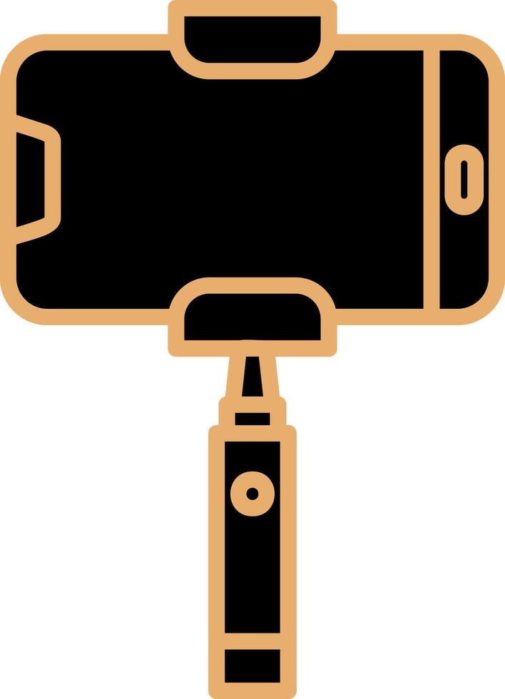 Selfie Stick Vecto Icon vector