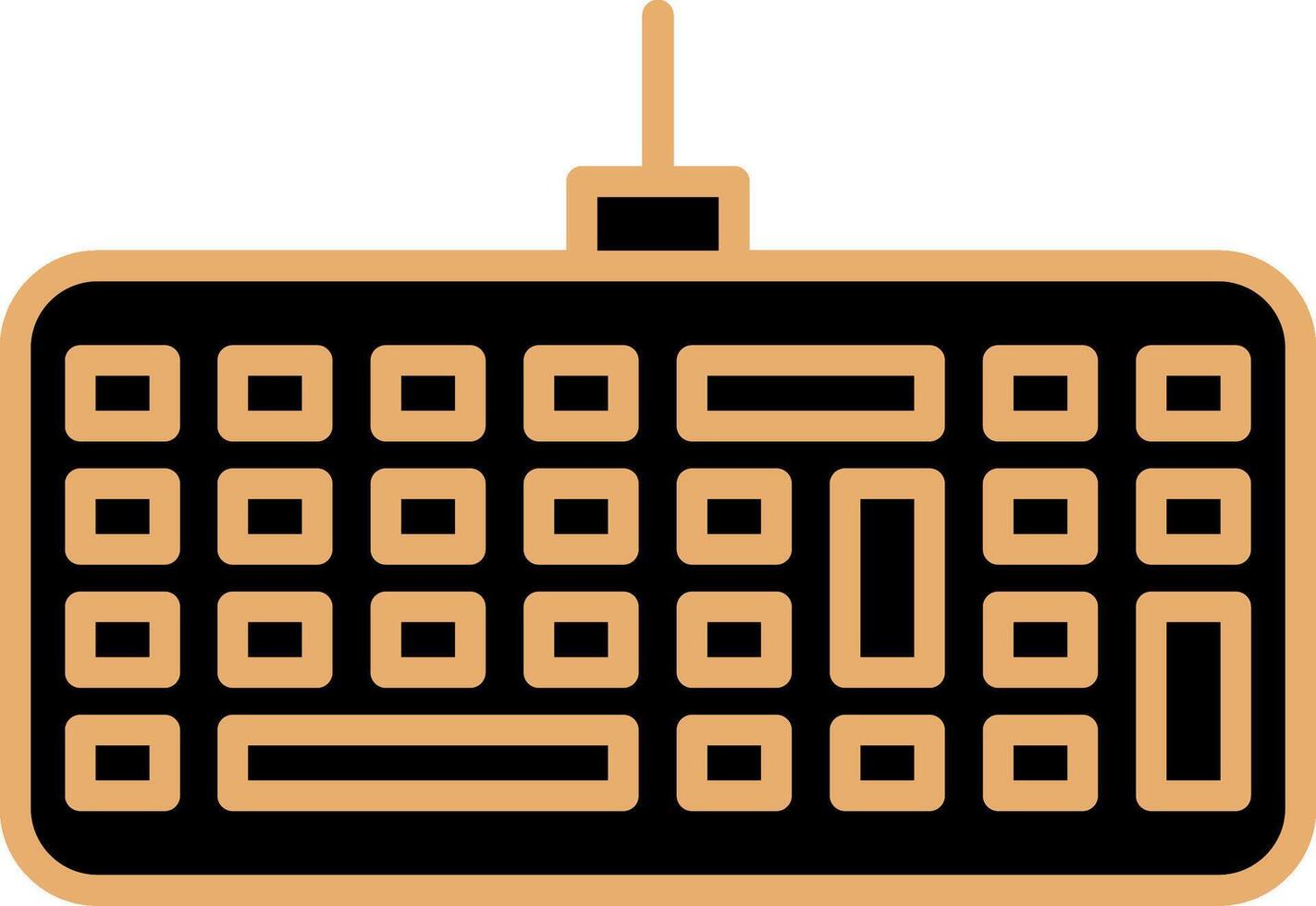 Keyboard Vecto Icon vector