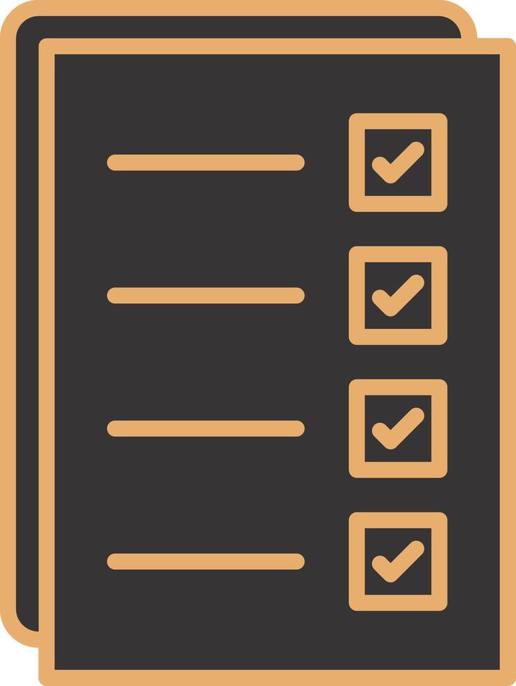 Check list Vecto Icon vector