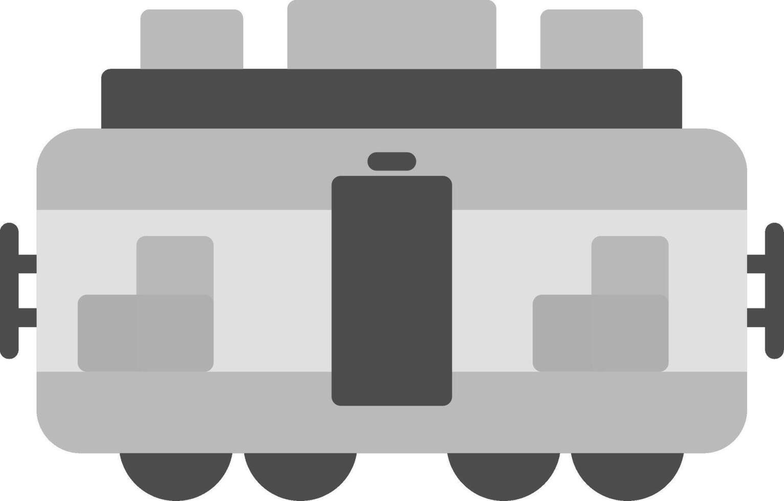 tren carga vecto icono vector