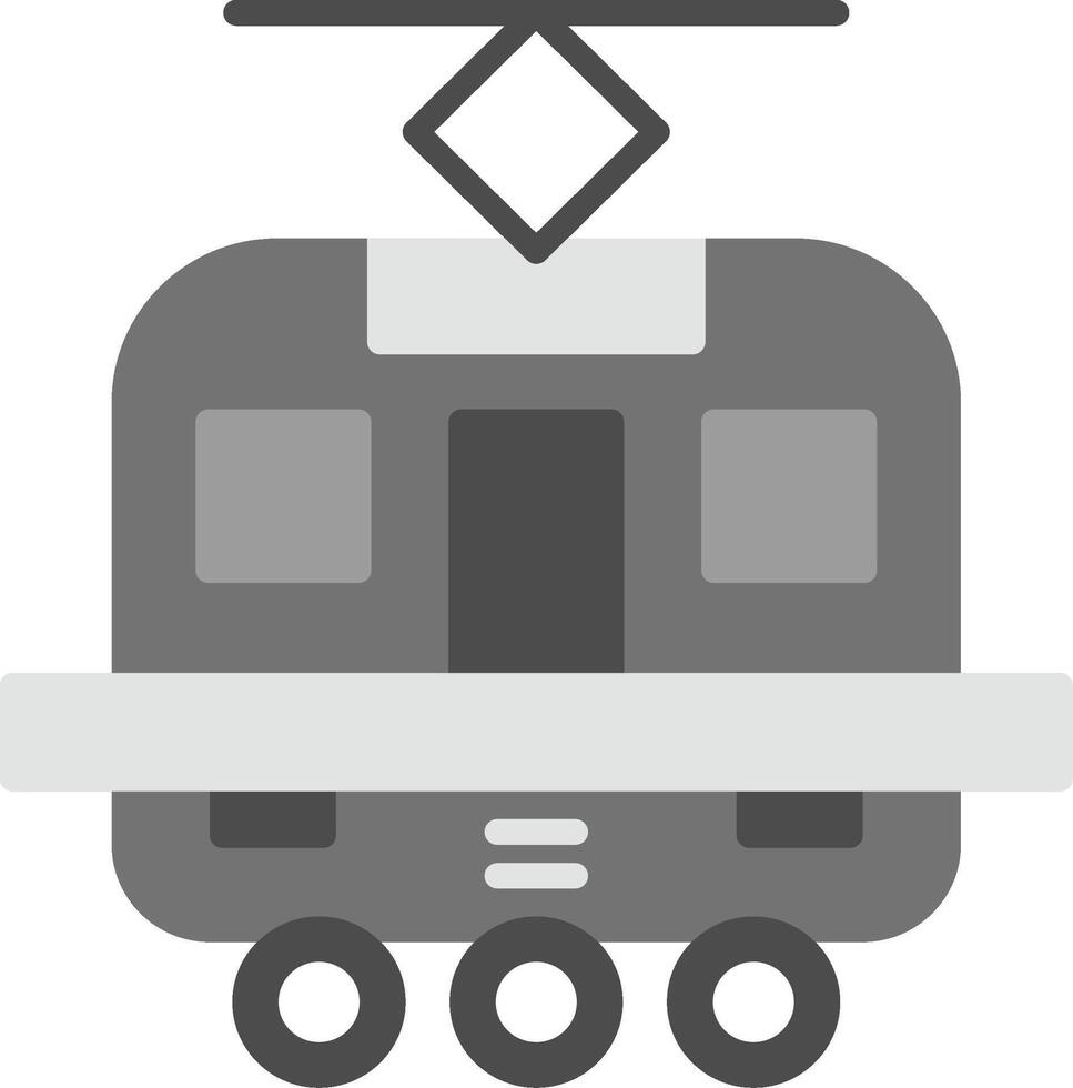 Tram Vecto Icon vector