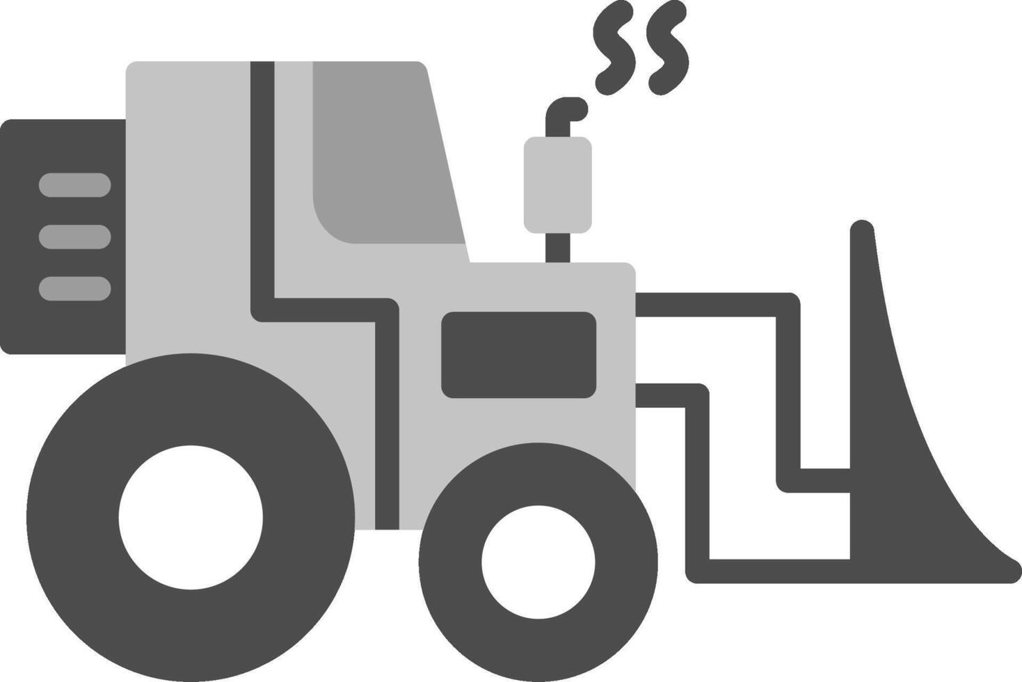Bulldozer Vecto Icon vector