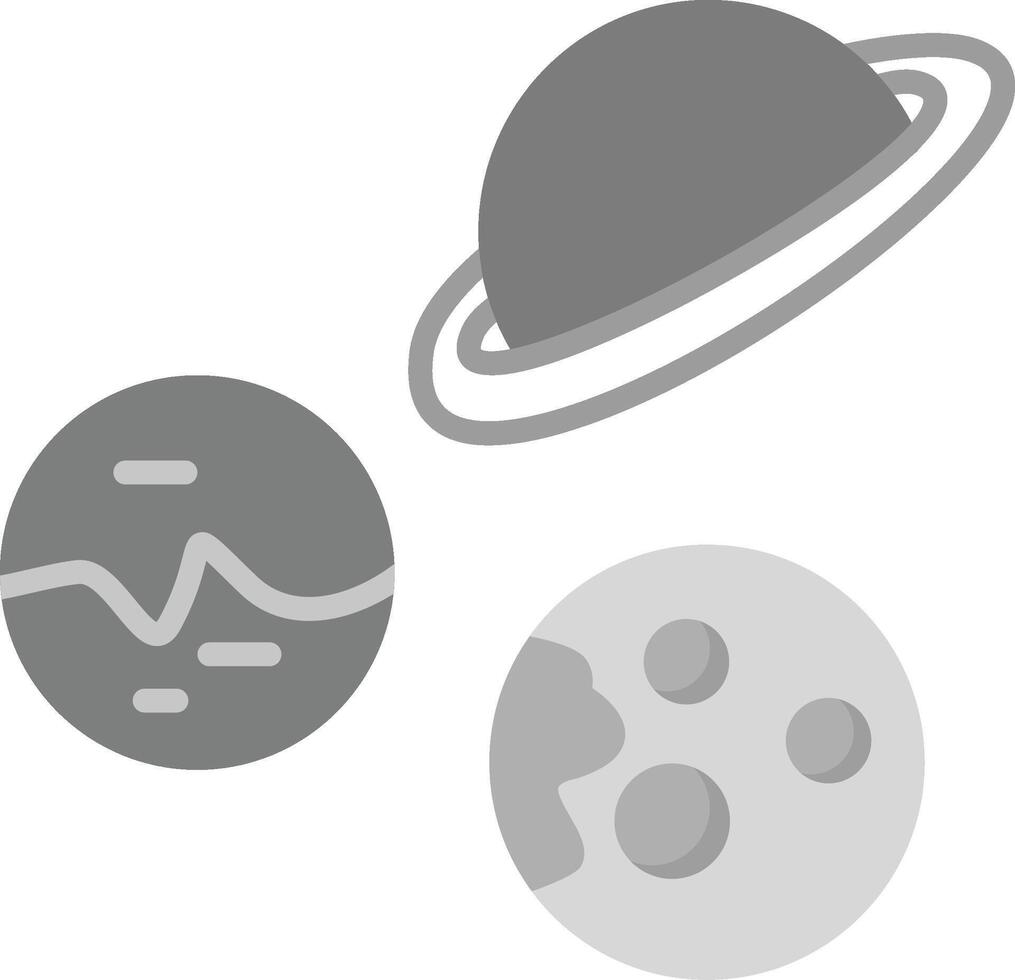 Planets Vecto Icon vector