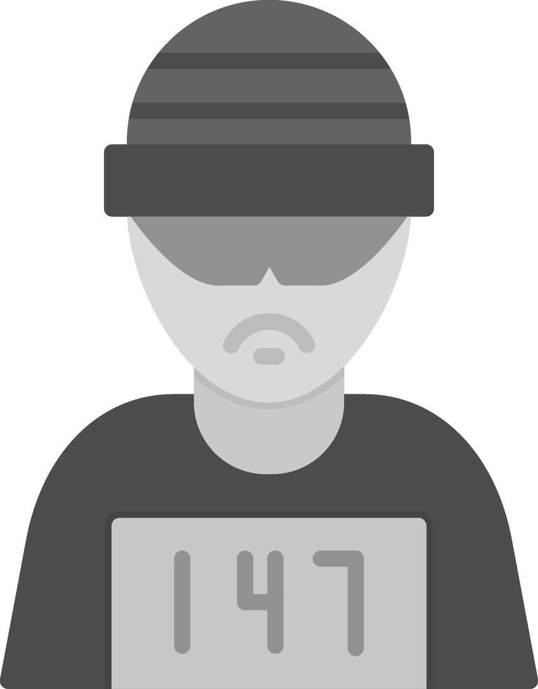 delincuente vecto icono vector