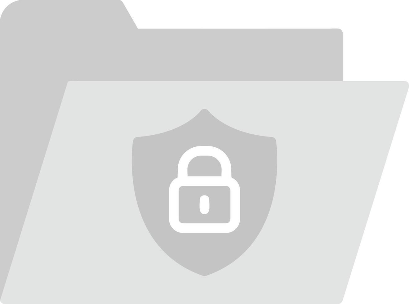 Secure Folder Vecto Icon vector