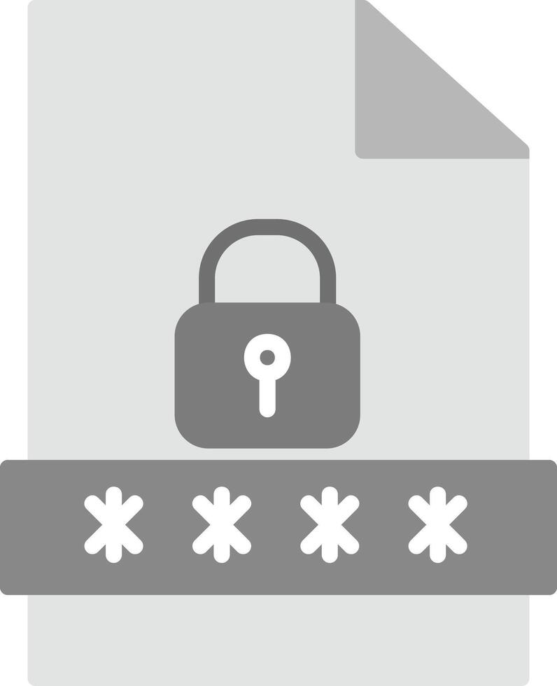File Password Vecto Icon vector