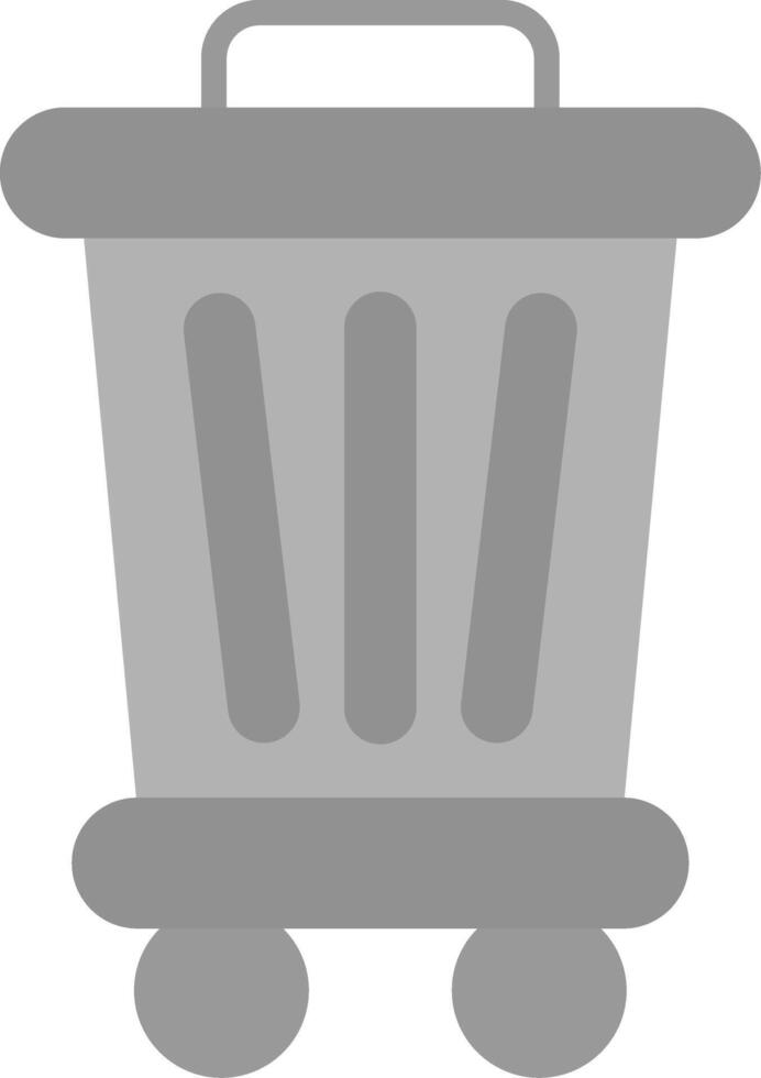 Trash Bin Vecto Icon vector