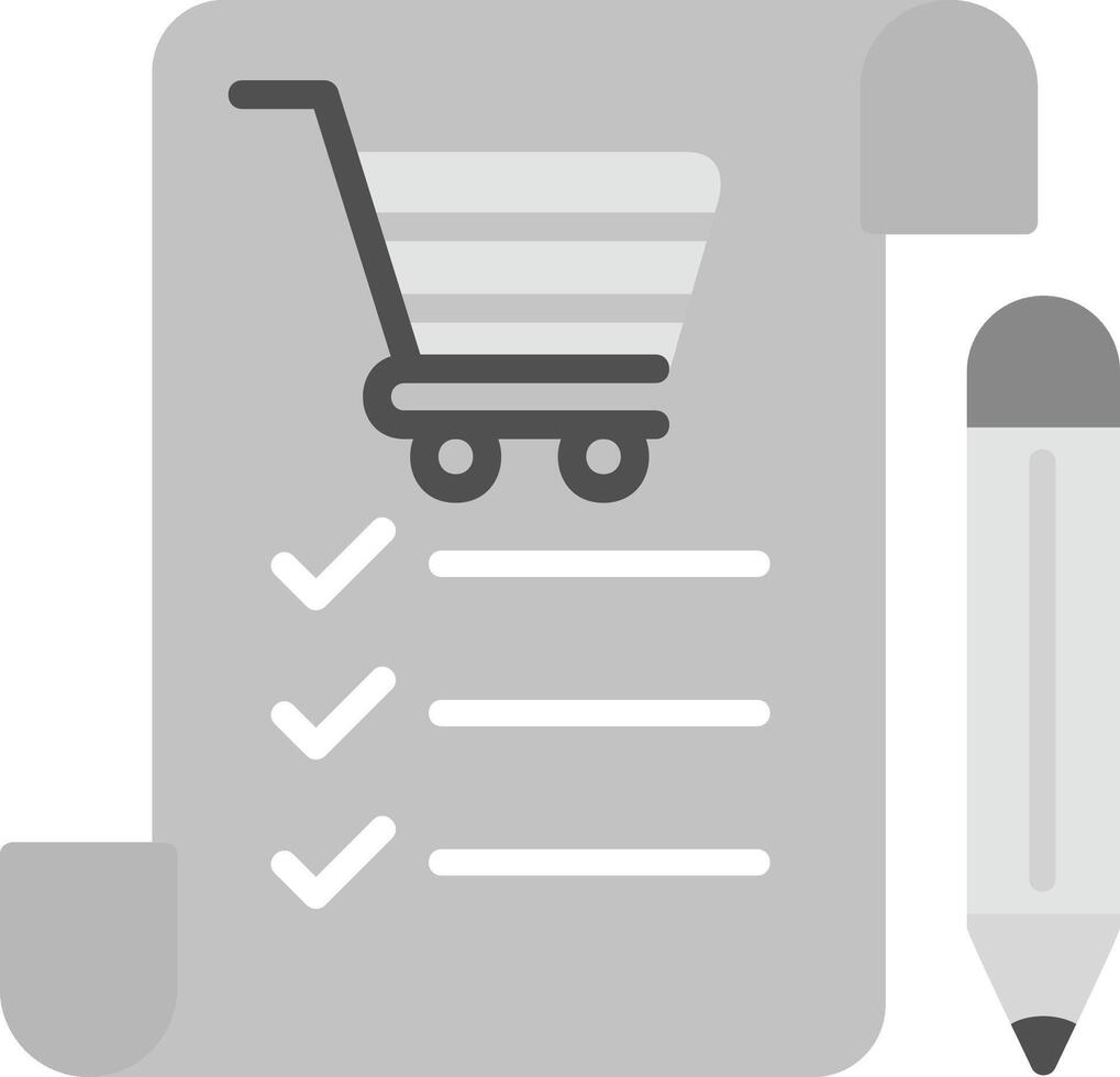 compras lista vecto icono vector