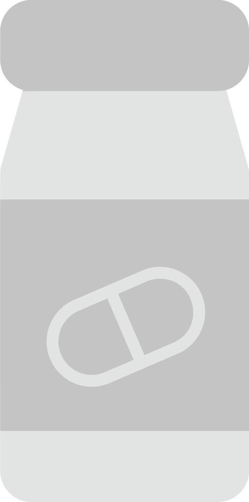 Pills Bottle Vecto Icon vector