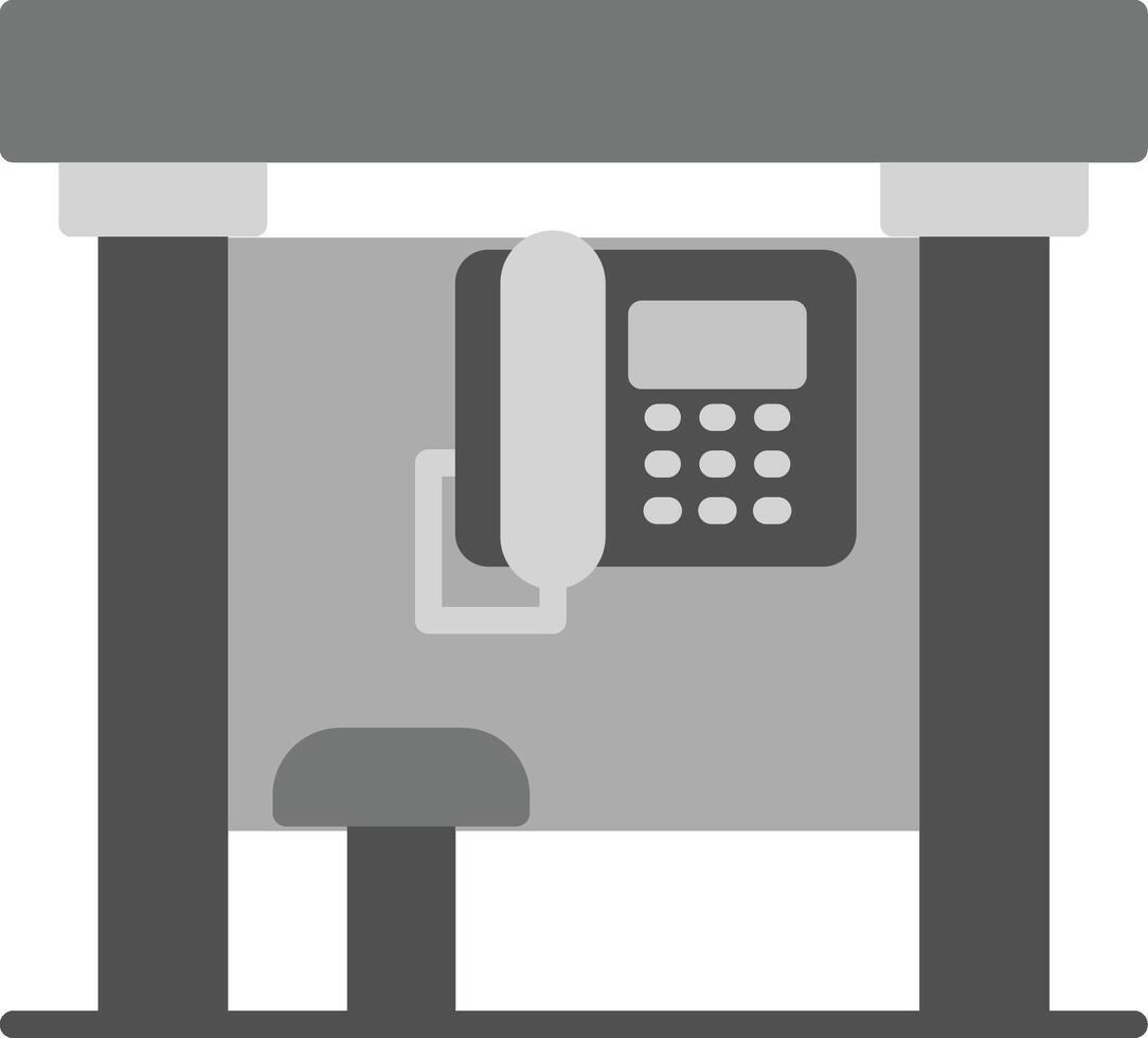 Telephone Box Vecto Icon vector