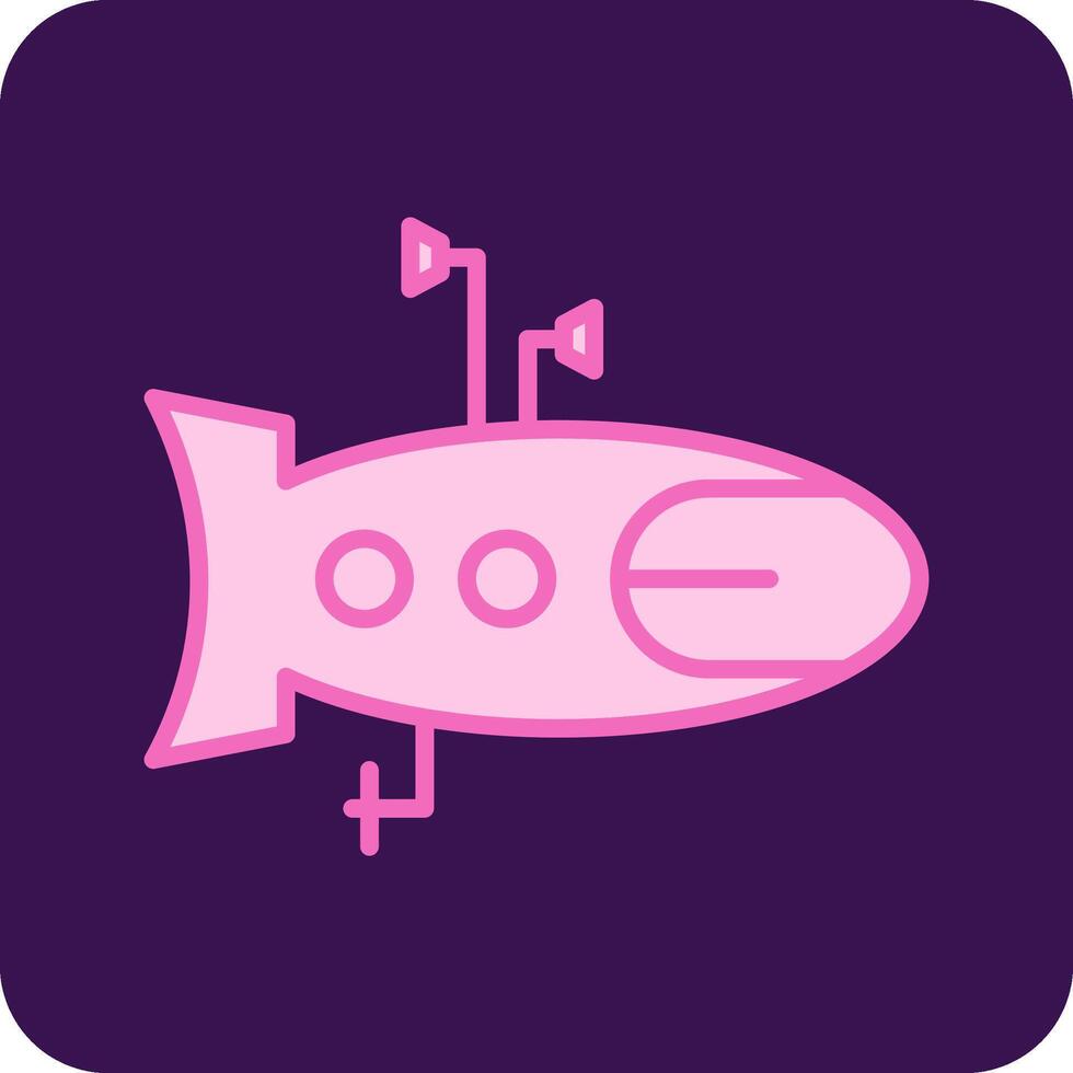 Submarine Vecto Icon vector