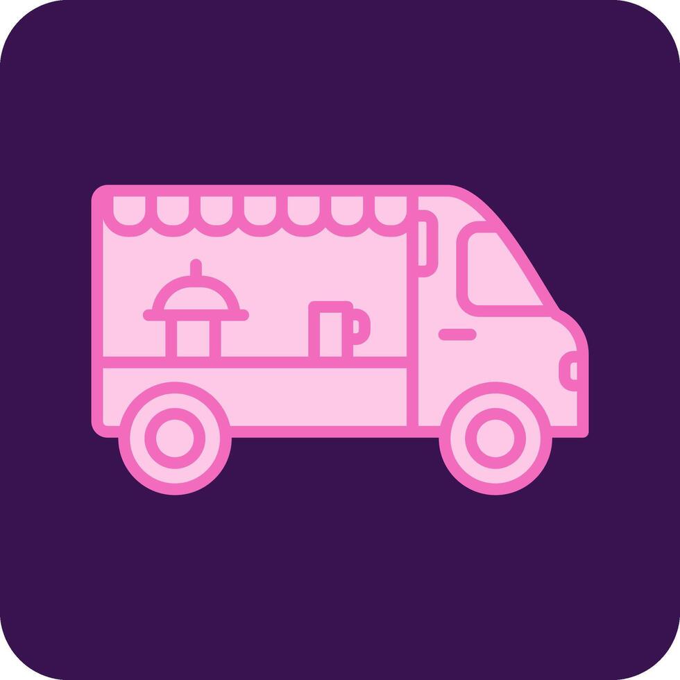 Food Truck Vecto Icon vector