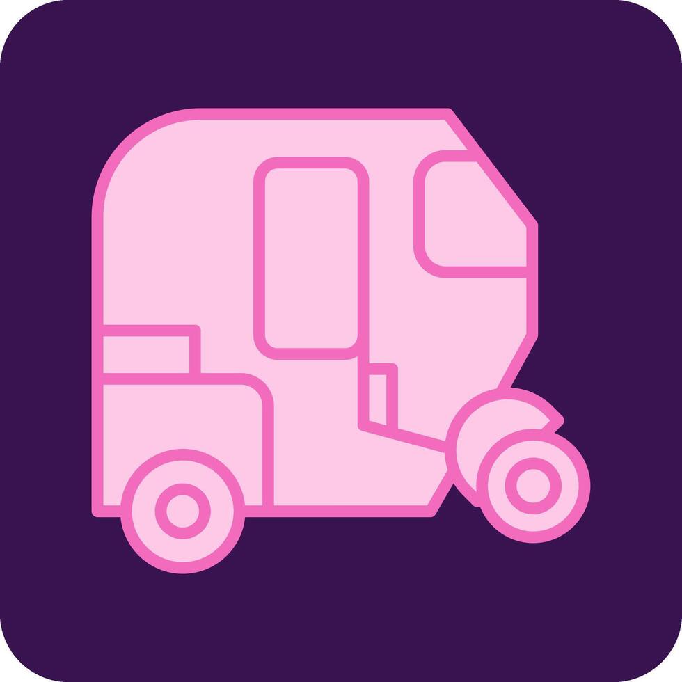 Tuk Tuk Vecto Icon vector