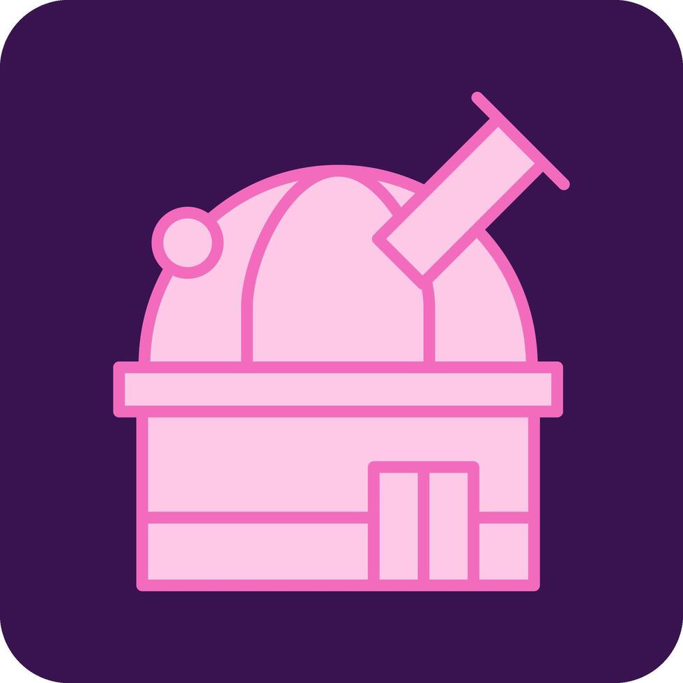 Space Observatory Vecto Icon vector