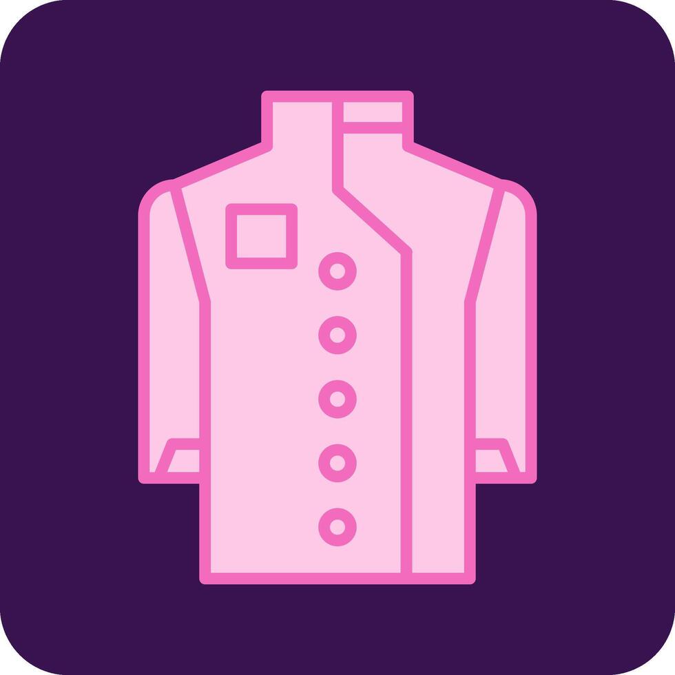 Chef Coat Vecto Icon vector