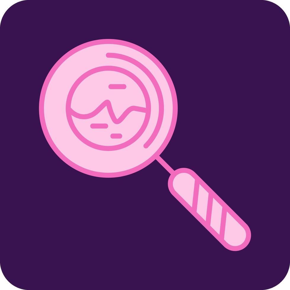 Magnifying Lens Vecto Icon vector