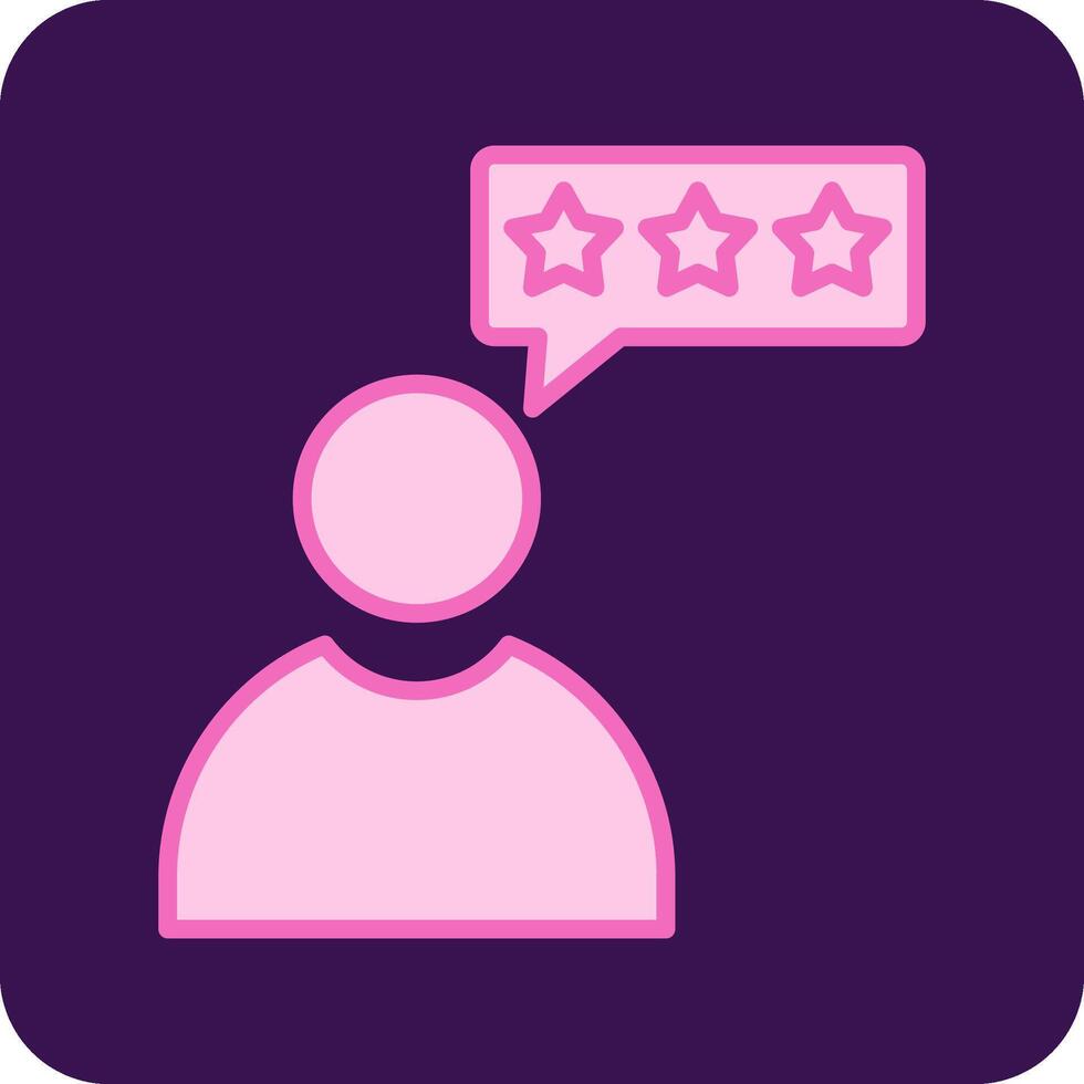 Customer Review Vecto Icon vector