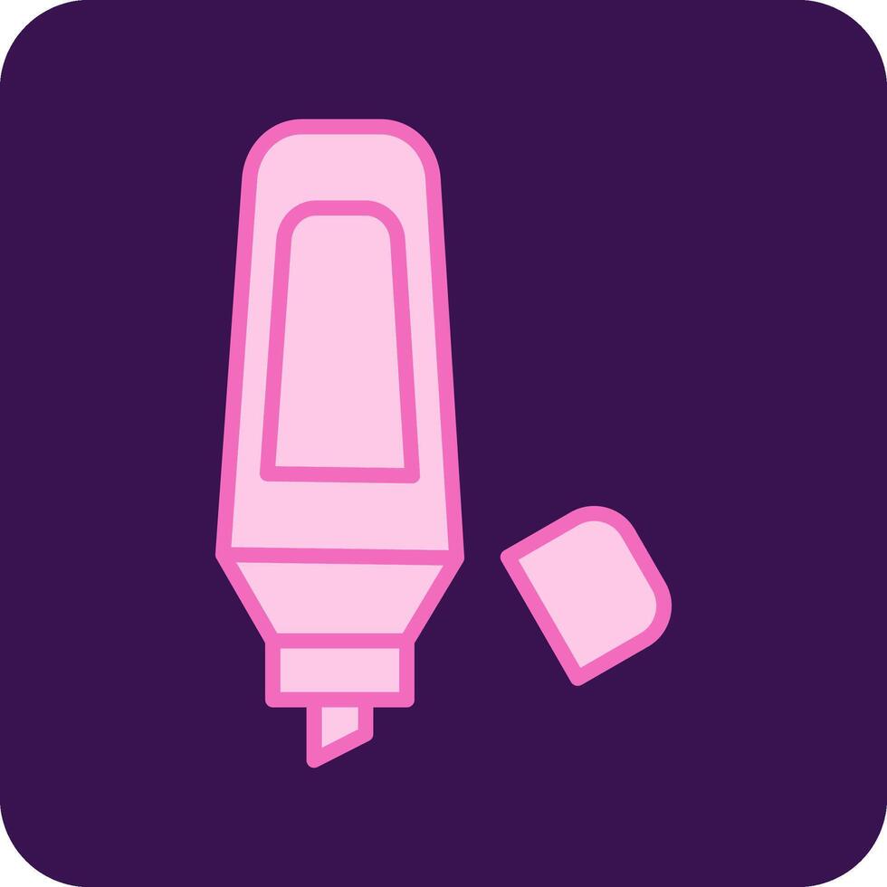 Highlighter Vecto Icon vector