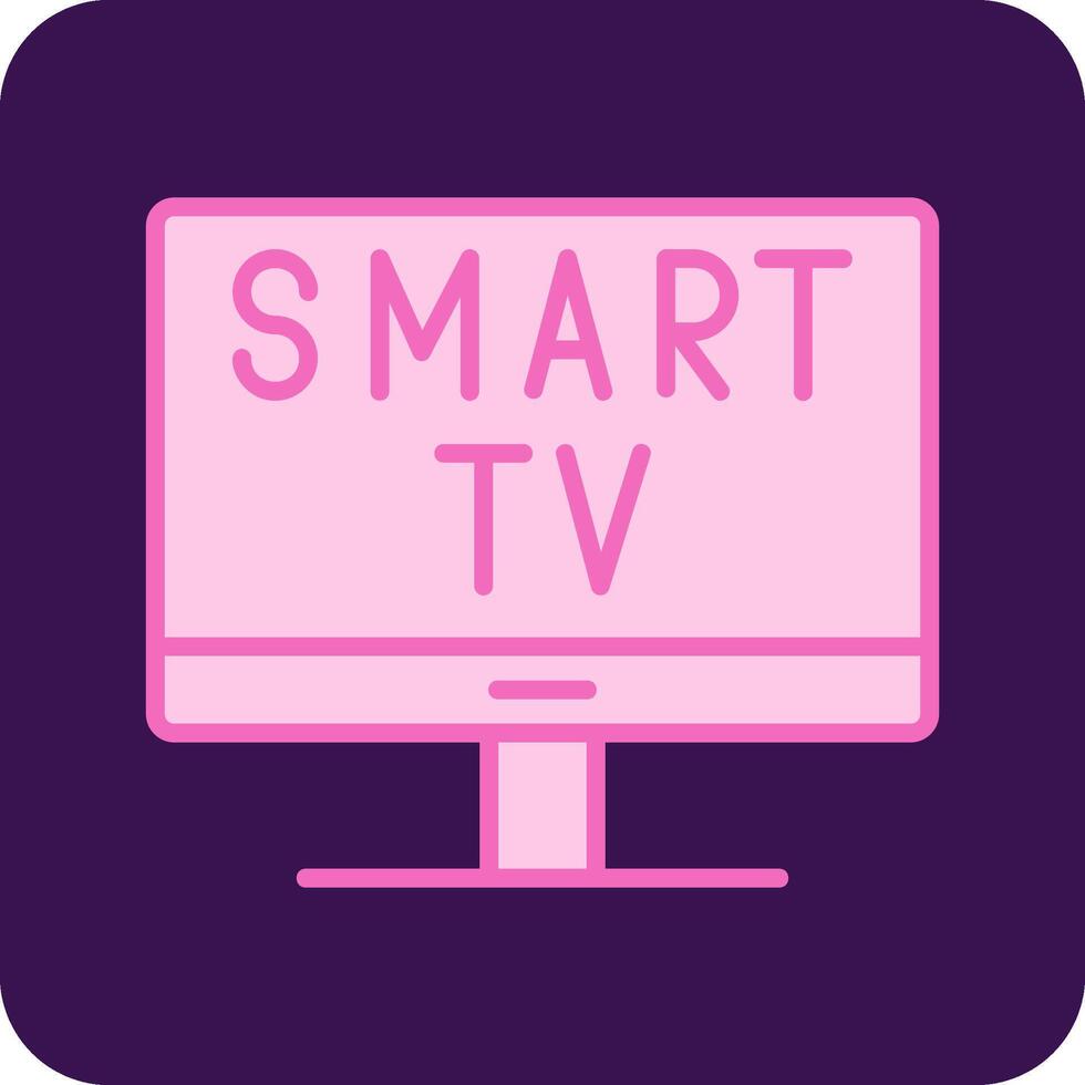 Smart Tv Vecto Icon vector