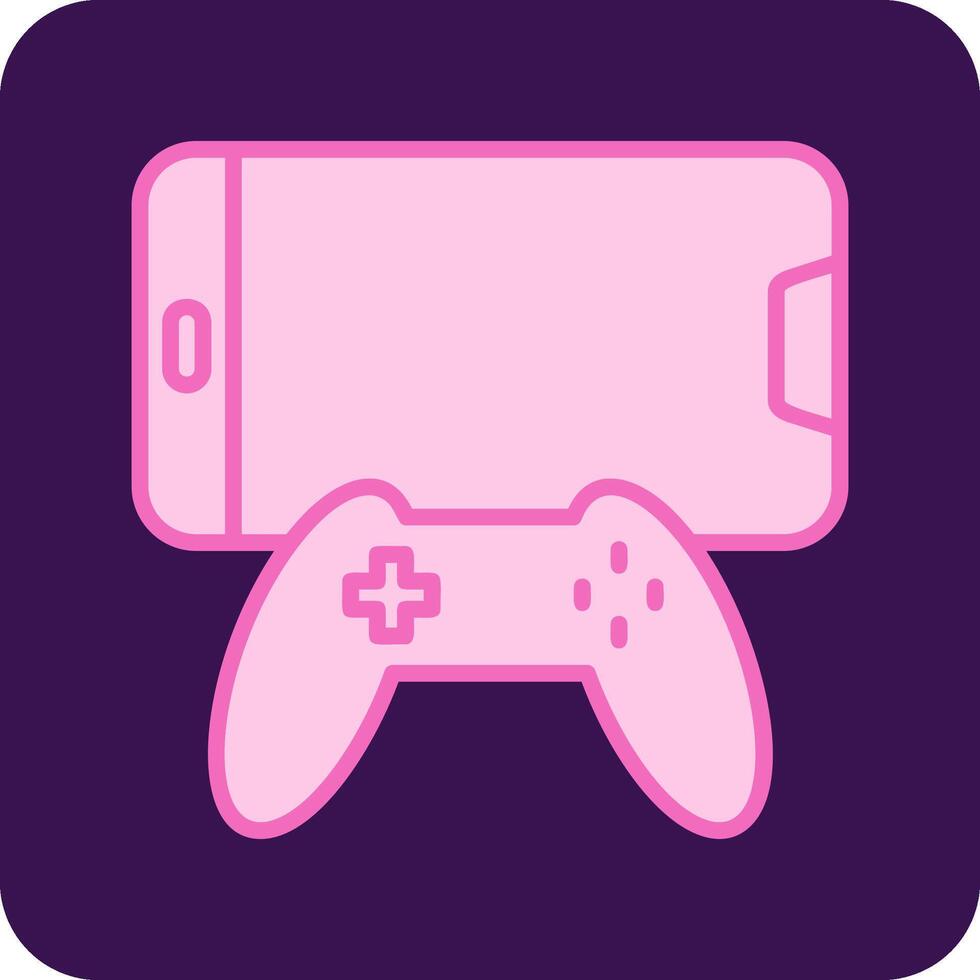 Joystick and Mobile Vecto Icon vector