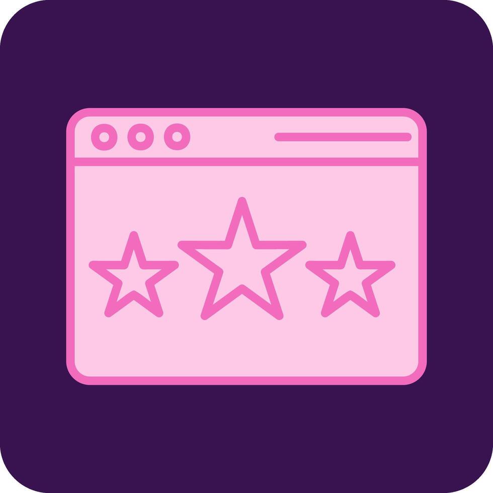 Web Page FeedBack Vecto Icon vector