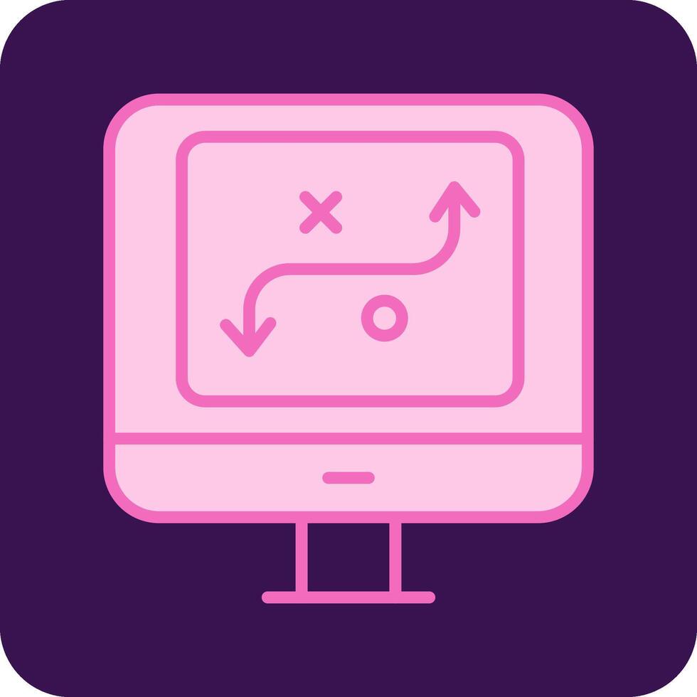 Strategy Vecto Icon vector