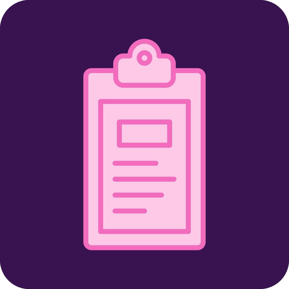 Clipboard Vecto Icon vector