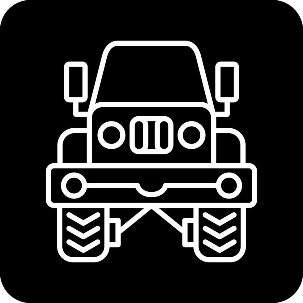 Jeep Vecto Icon vector