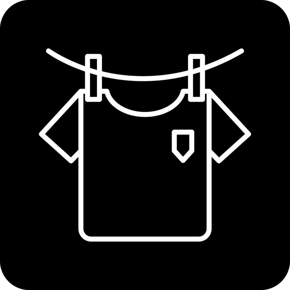 Washing Clothes Vecto Icon vector