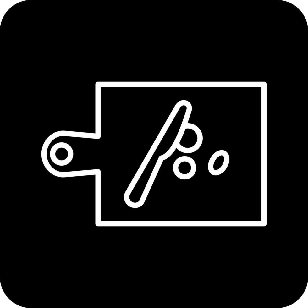 Chopping Board Vecto Icon vector