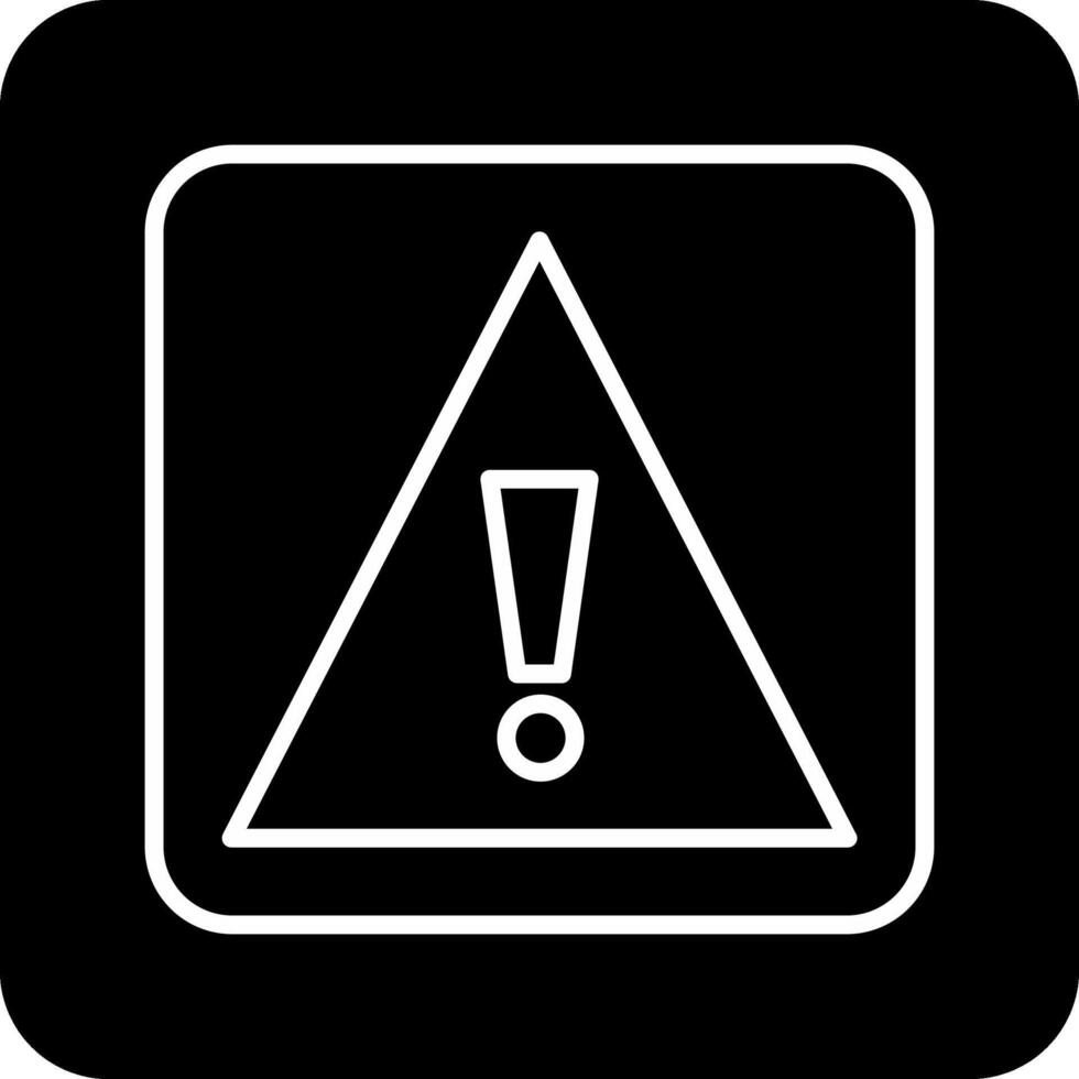 Caution Sign Vecto Icon vector