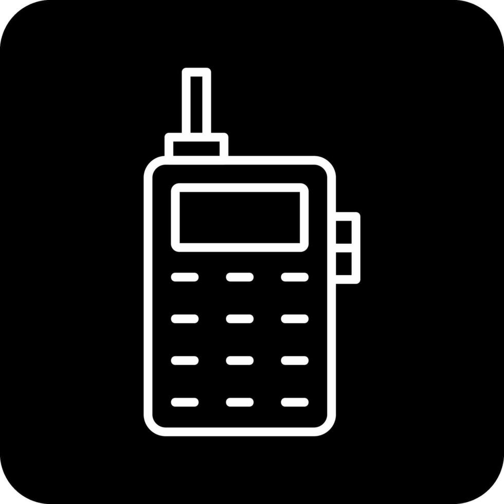 Old Phone Vecto Icon vector
