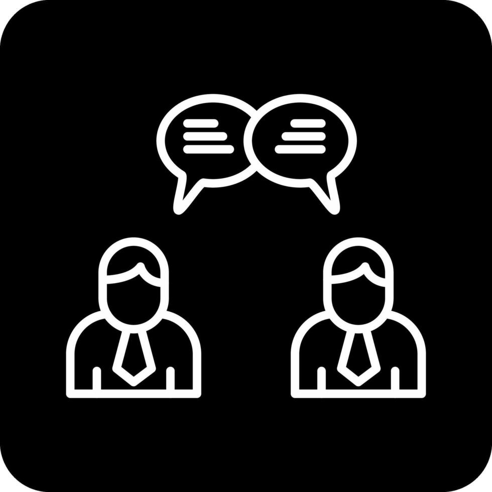 Users Chat Vecto Icon vector