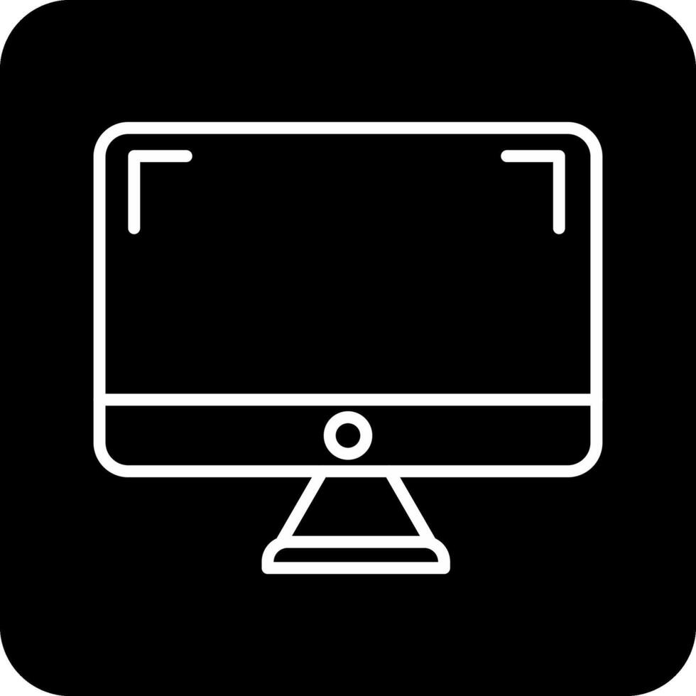 monitor vecto icono vector