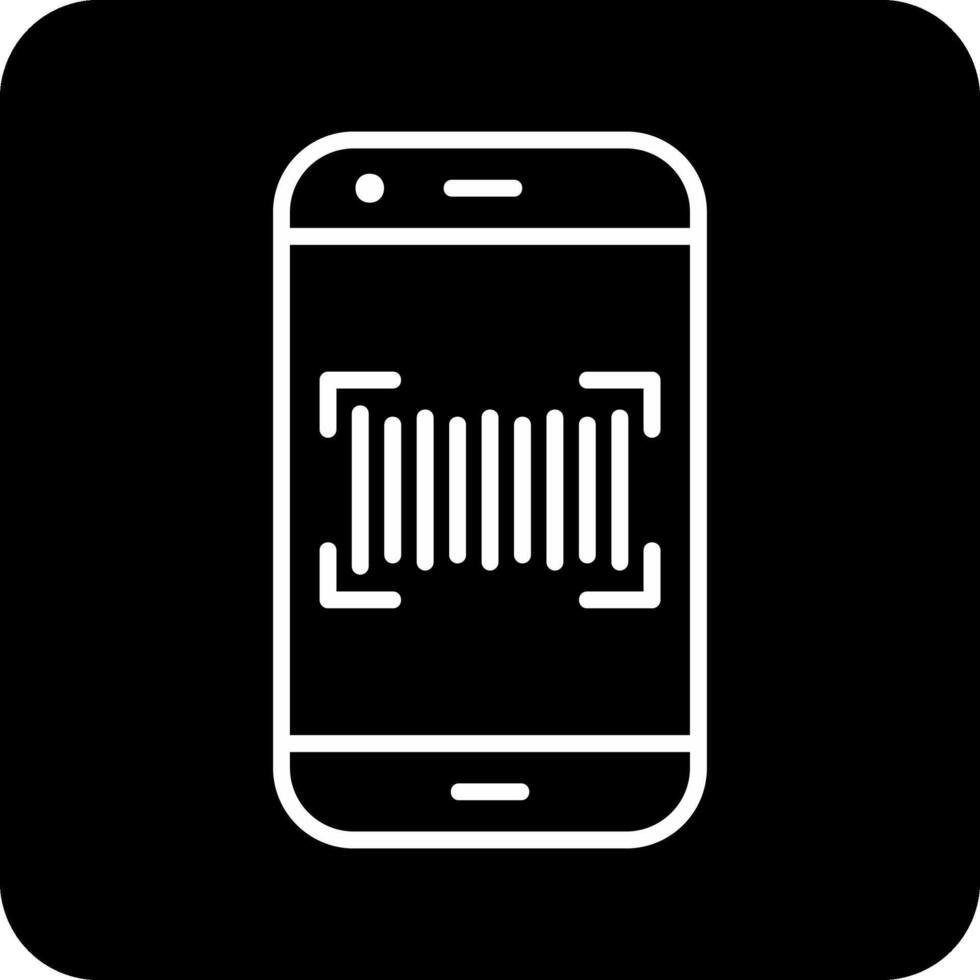Phone Scanning Vecto Icon vector